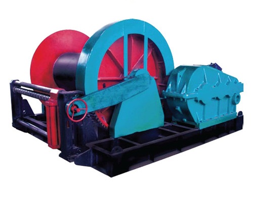 外齒輪帶排繩器卷揚(yáng)機(jī)